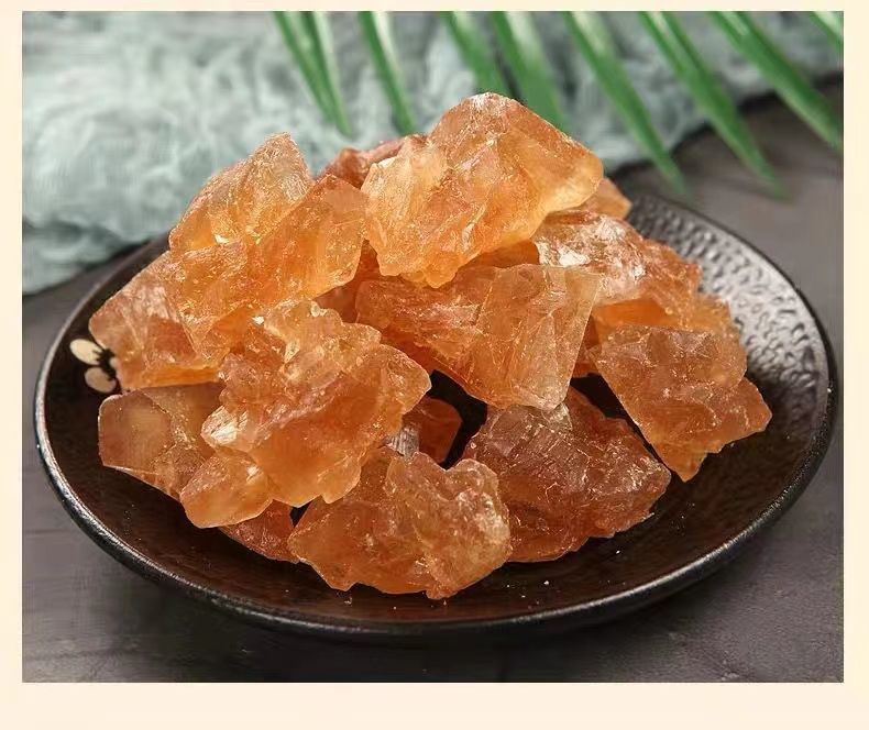 云南黄冰糖250g正宗无添加小粒手工多晶单晶老冰糖正宗批发袋装黄冰糖