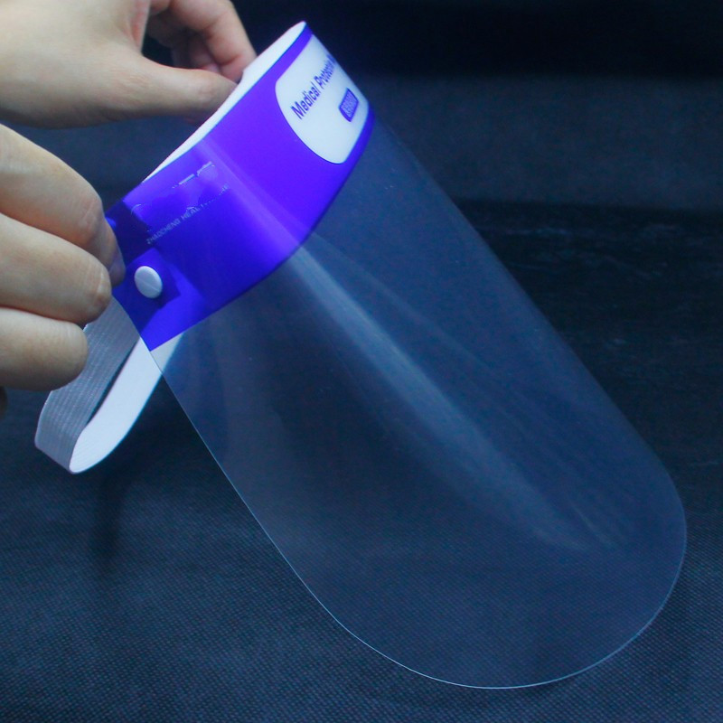 罗脉医用隔离面罩防液体喷溅面屏防疫护全脸透明防雾防溅护目面具