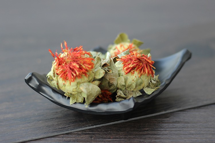 伊梵麦优选红花果西藏特产野生藏红花球花茶500克中药材图片色