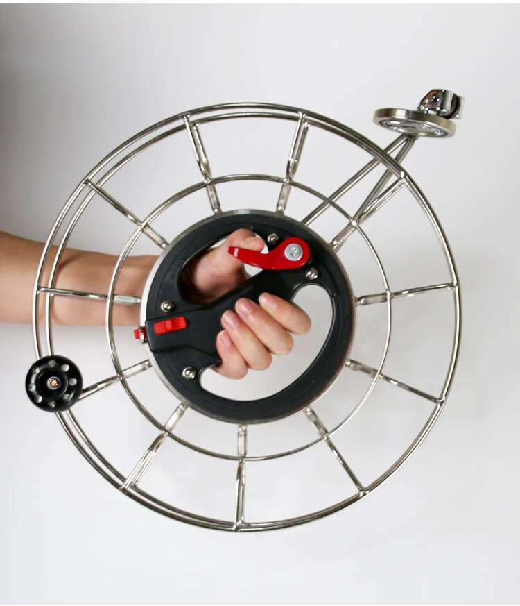 专业高级风筝风筝轮盘风筝轮盘金属级风筝轮风筝轮盘风筝轮高端 20cm