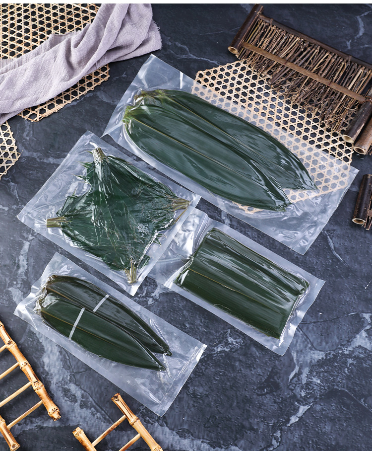 刺身摆盘装饰冷菜菜品创意点缀盘饰小摆件叶子烤肉店寿司竹叶粽叶 妻