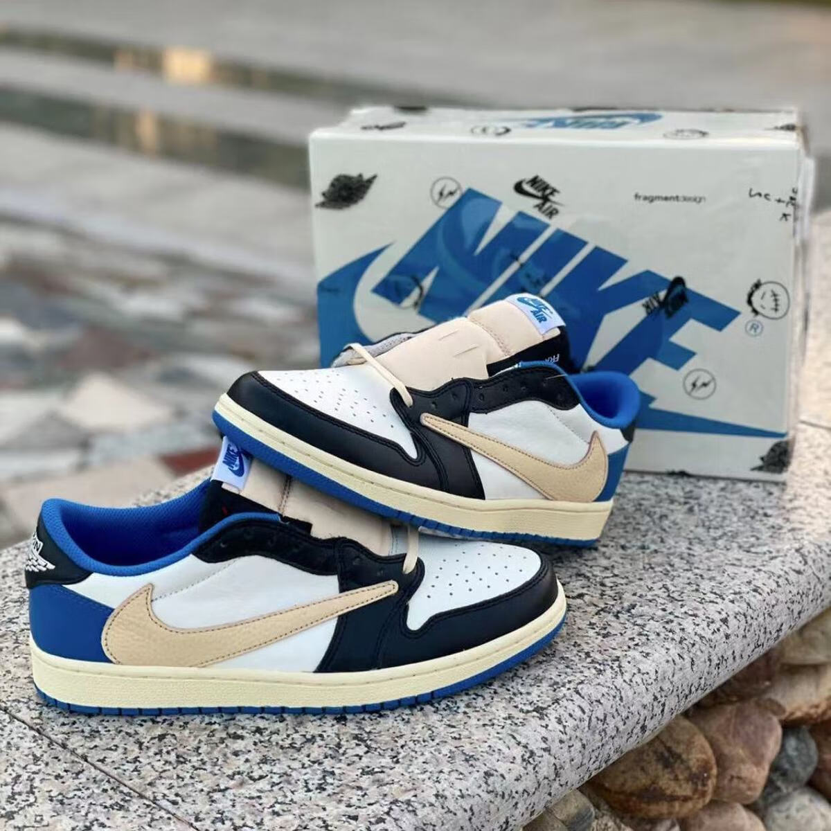 【官方旗舰】aj1倒钩闪电倒钩高帮薄荷中帮男女鞋休闲运动滑板鞋 aj1