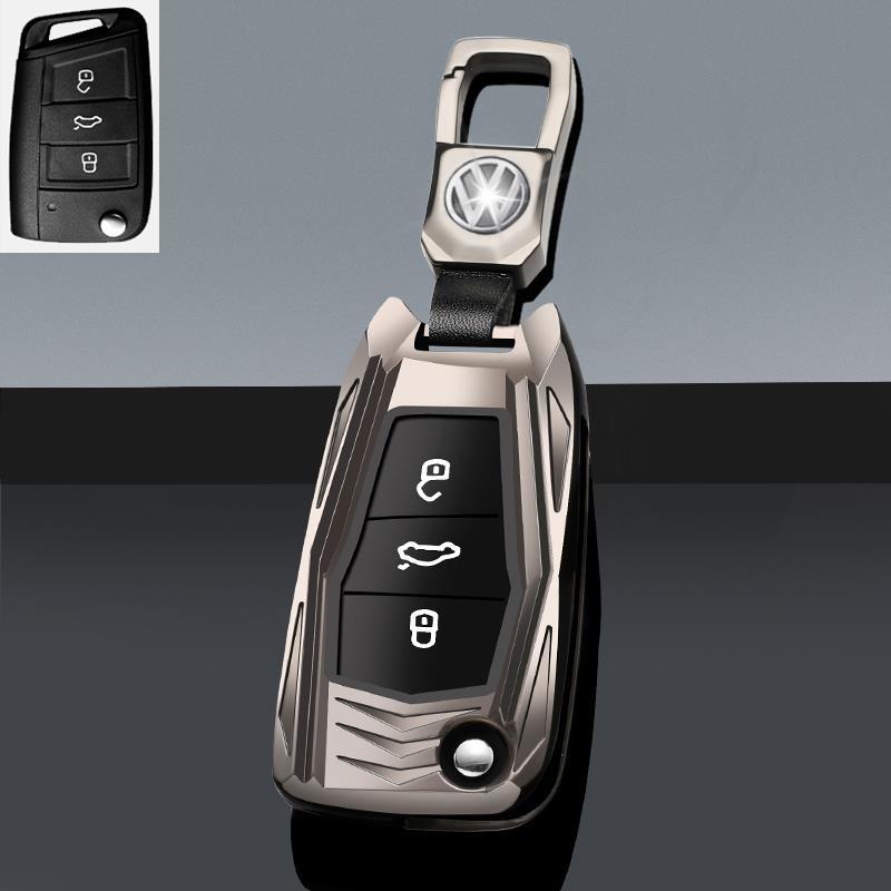 适用于新款2021款一汽大众速腾钥匙套21新款朗逸plus全包壳宝来凌渡车