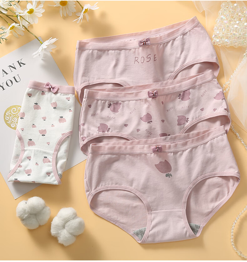 女孩内裤1315少女生内裤青春期高初中学生短裤14岁女孩发育期中大童