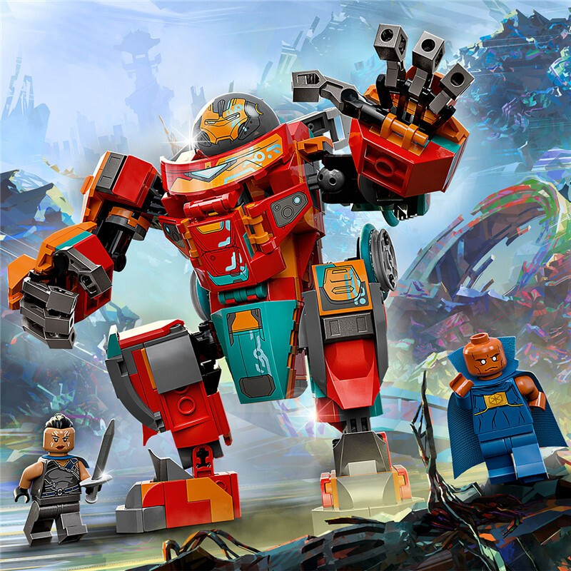 乐高lego 漫威英雄系列 蜘蛛侠 儿童拼装积木玩具 21年新 男孩 21新品
