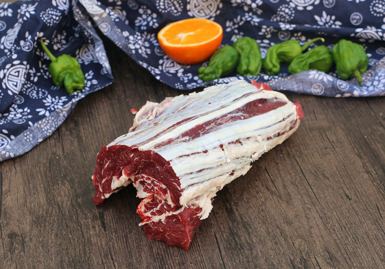 新鲜黄牛吊龙肉500g嫩牛肉眼肉上脑整条7斤整条拍7斤