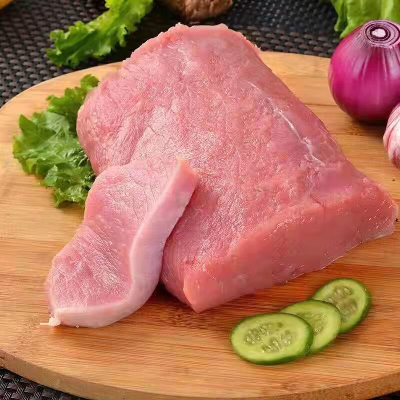 散养新鲜生猪里脊瘦肉里脊肉大排里脊肉后腿肉里脊纯瘦里脊肉整箱2斤