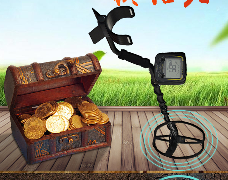 定制 手持可视地下金属探测器小型户外黄金银古董寻宝仪器高精度考古