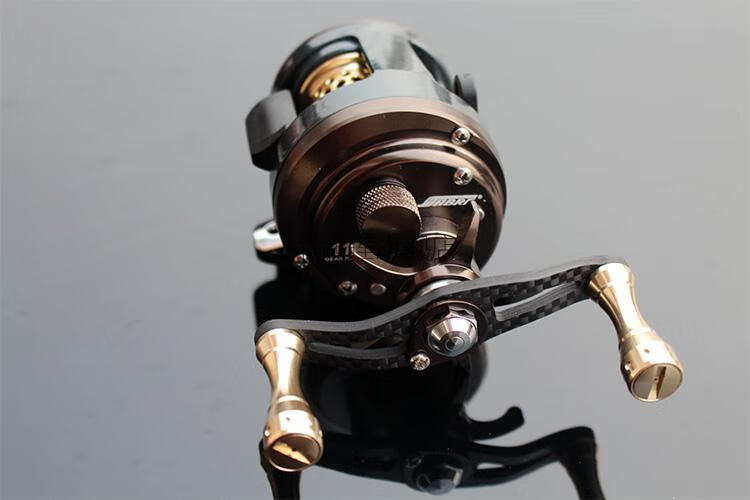 渔线轮线杯改装版海宝jks微物鼓轮全金属线杯马口轮磁力刹车远投浅线