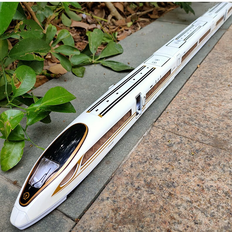 桑菽 复兴号合金车高铁动车模型磁悬浮列车仿真儿童火车声光回力玩具