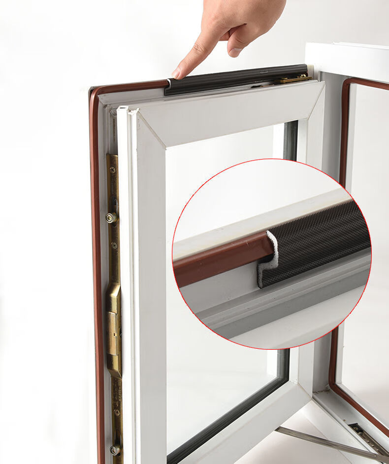 窗户密封条防风平开窗户密封条防风神器塑钢门窗挡风冬断桥铝隔音防尘