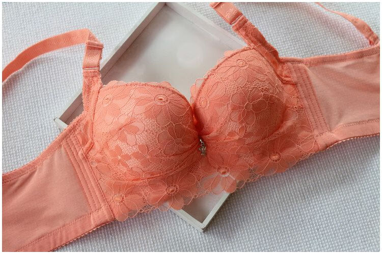 二分之一罩杯文胸半罩杯夏天薄款文胸女士小罩杯内衣性感蕾丝1/2半杯