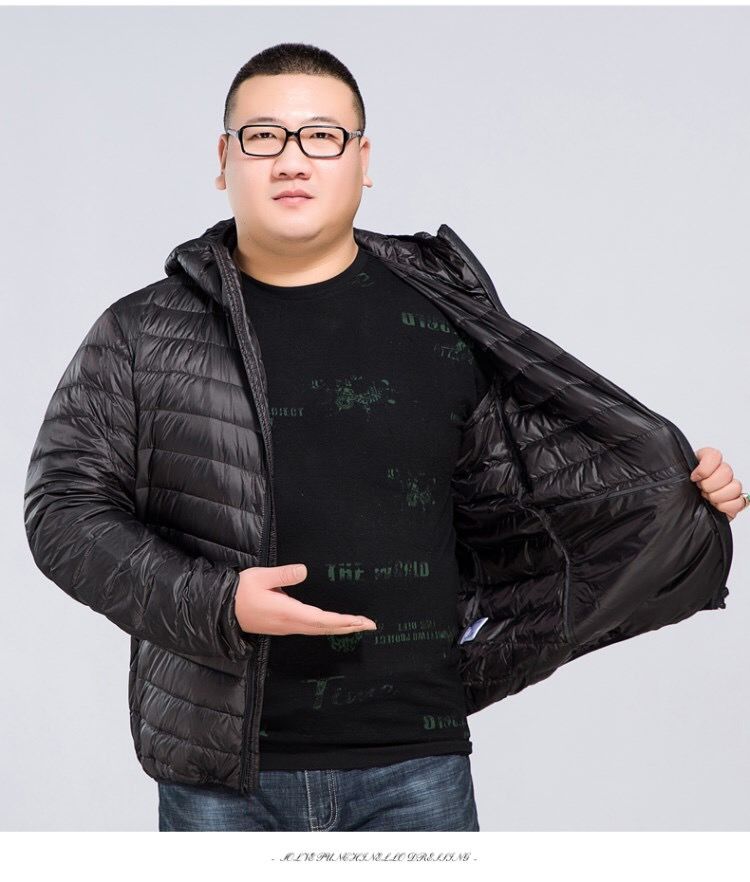 男经典百搭连帽款加肥加大200斤肥佬外套l 灰色 4xl 190-210斤左右