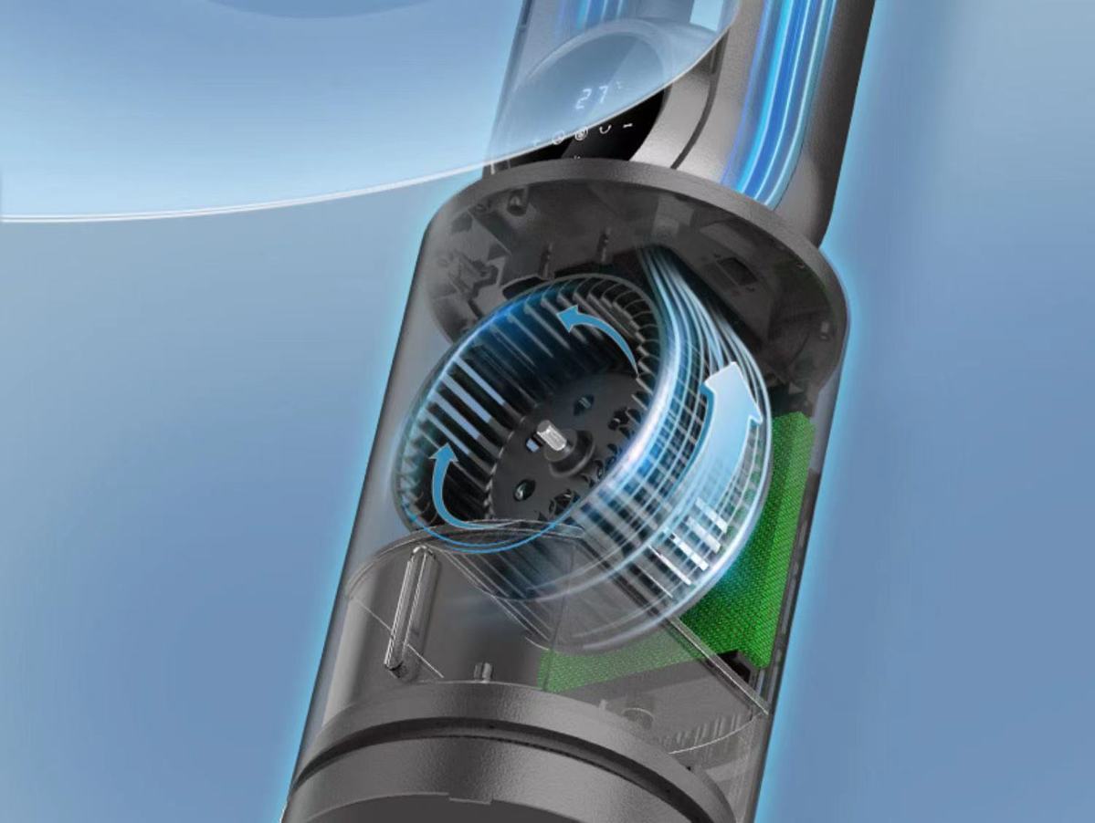 松下(panasonic)无叶风扇冷风电风扇家用塔扇落地静音无扇叶风叶电扇