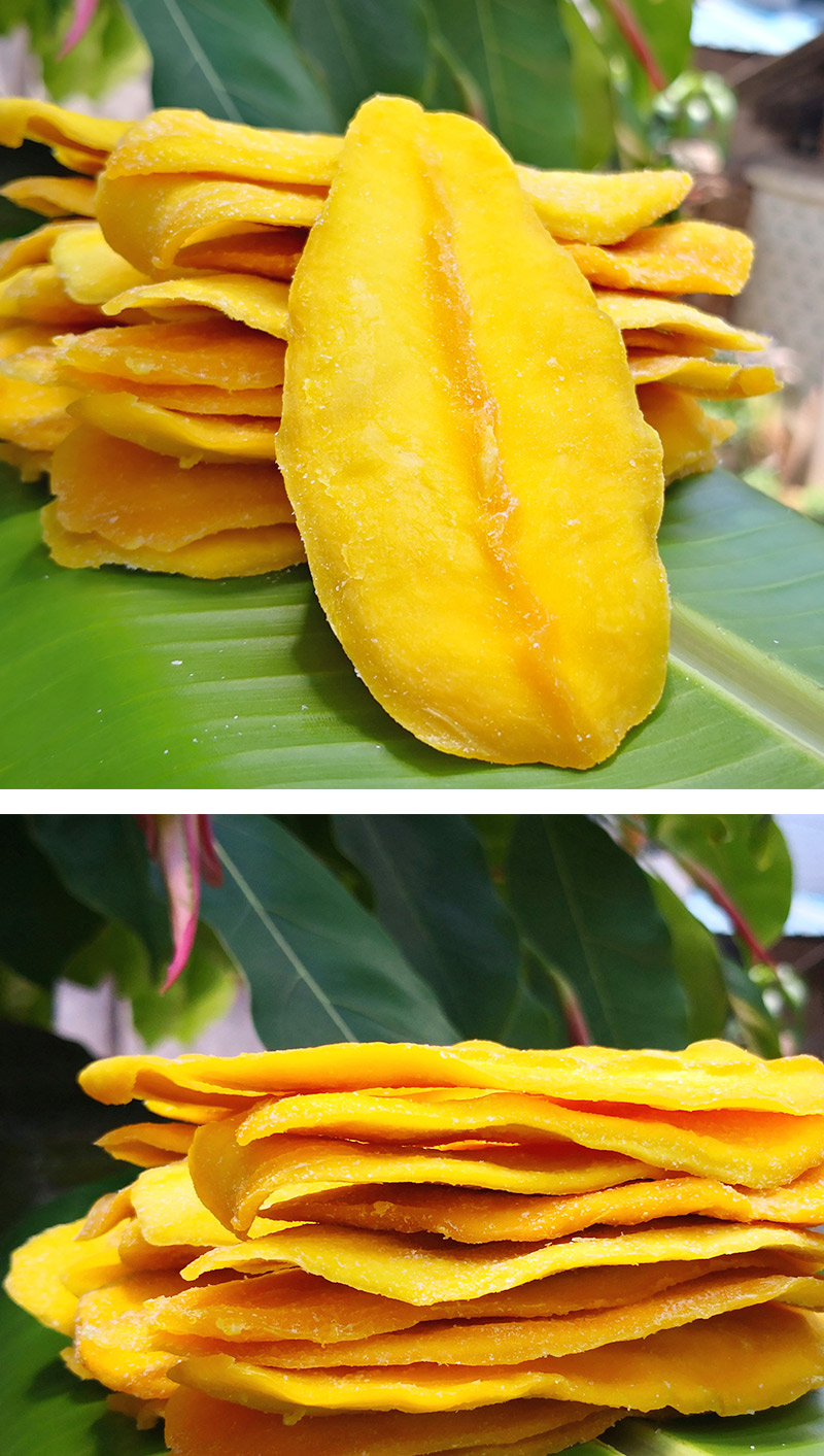 云南西双版纳芒果干200g包装酸甜口味水果 芒果干200g x 3袋【图片