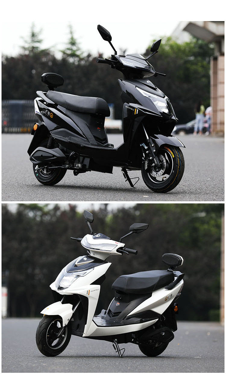 2022新款2022新电动摩托车72v电瓶车男士双人48v电动车60v外卖长跑王