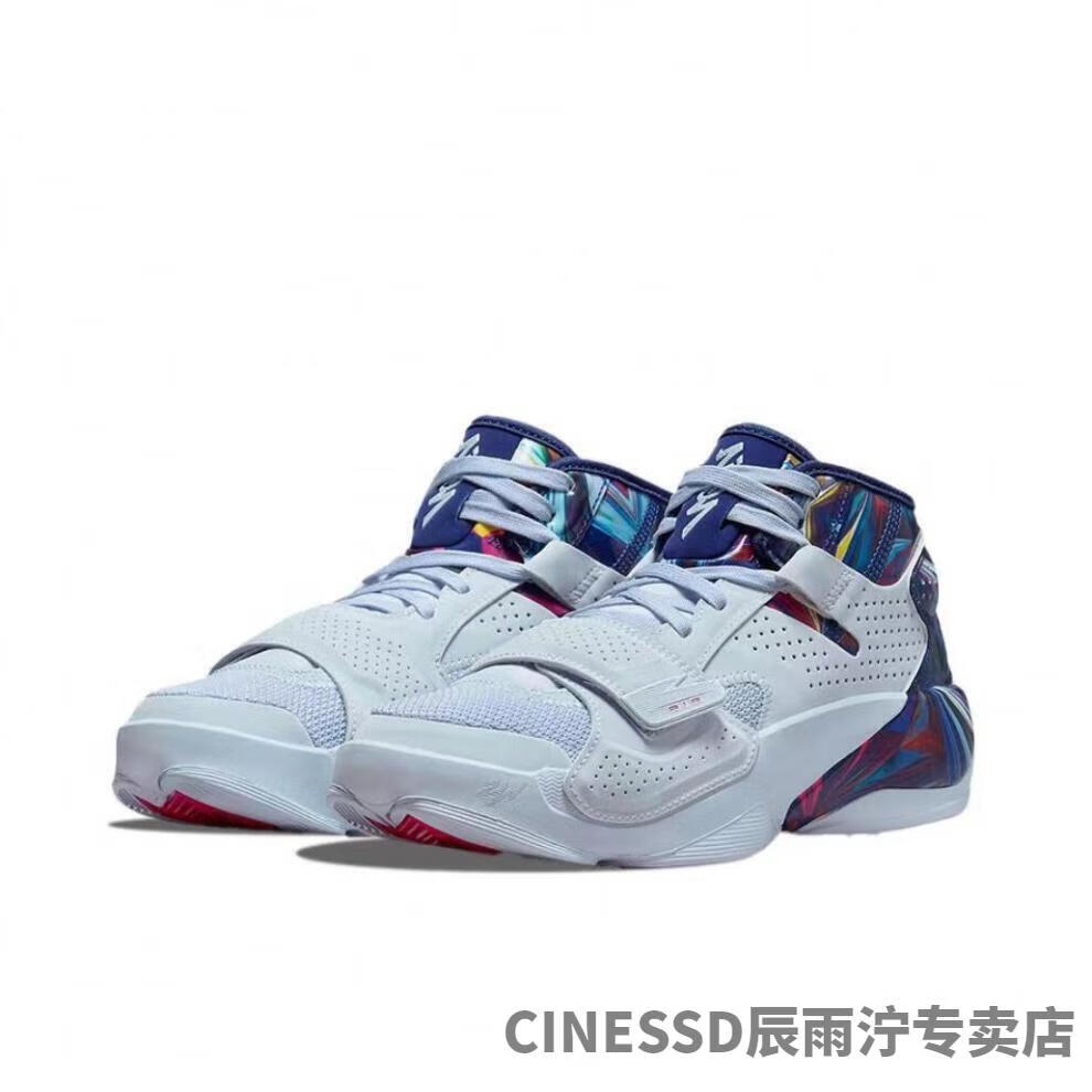 【官方旗舰自营店】纯原aj zion 2 锡安二代 新款男鞋气垫运动实战