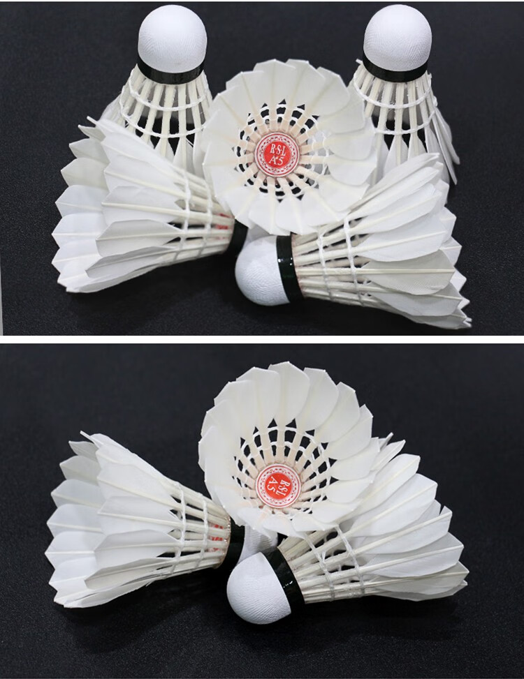 亚狮龙rsl羽毛球dlt大桐利8182838485羽毛球耐打比赛练习dtl8212只装