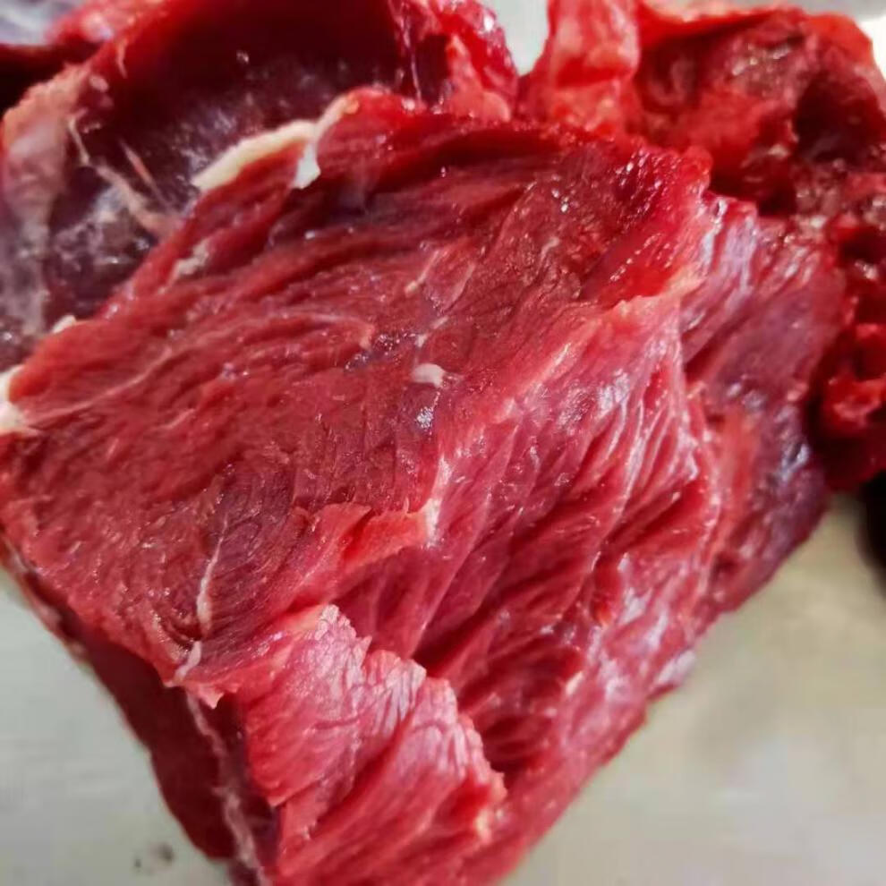 牛肉新鲜现杀原切不调理国产黄牛肉牛腿火锅内蒙古生鲜生肉腾旺纳跃