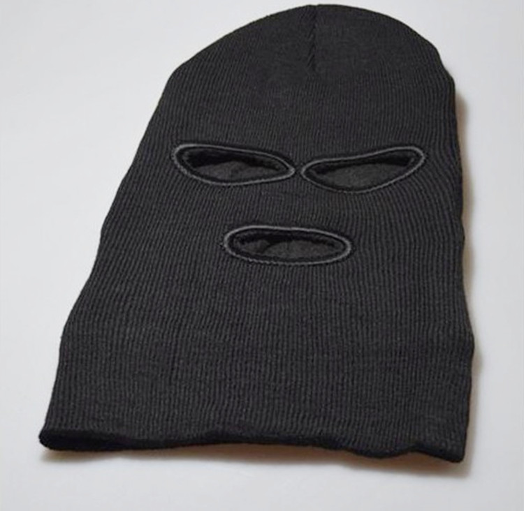 土匪帽子 csgo头套男三孔帽子小偷抢劫匪徒悍匪头罩反恐全脸面罩防风