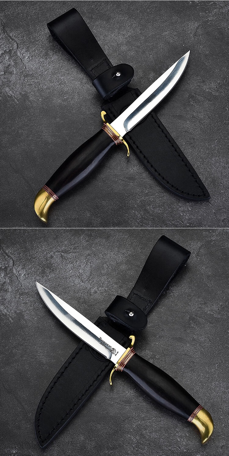 户外刀战刀 俄罗斯契卡户外刀具防身刀高硬度小直刀锋利特战刀求生刀