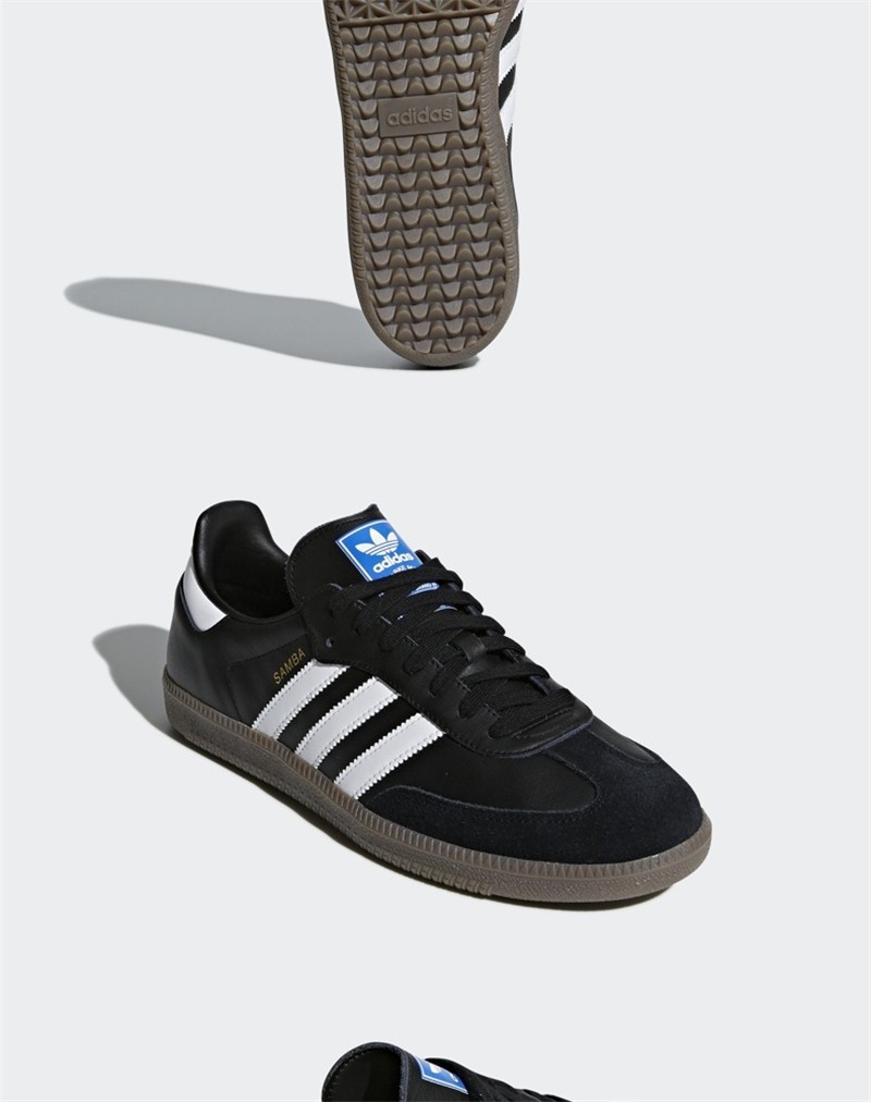 adidas阿迪达斯三叶草男女鞋 originals samba og三叶草系列复古休闲