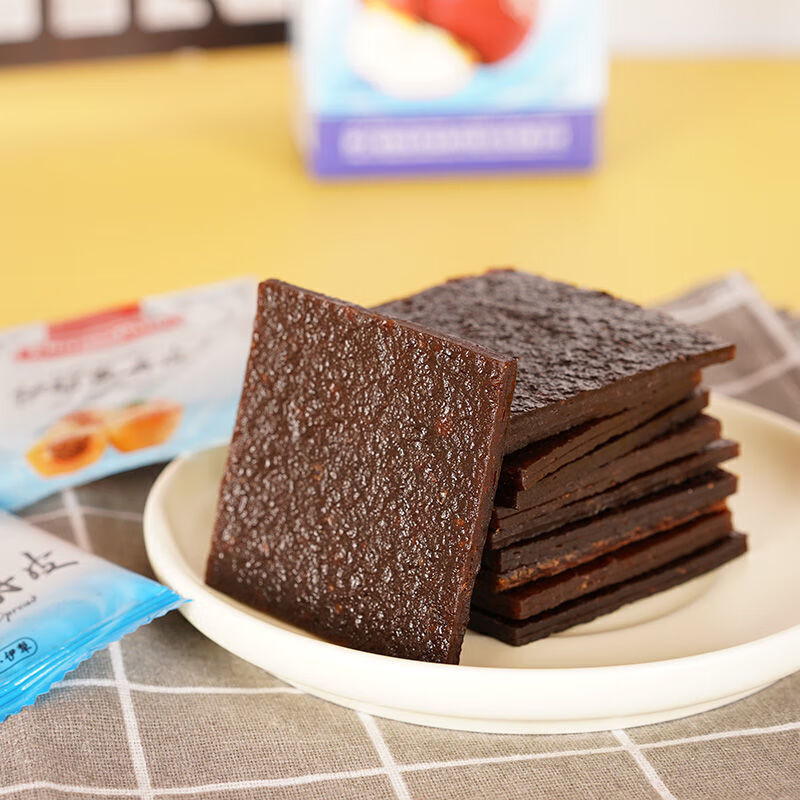 伊梨果丹皮诗梦园新疆伊犁老式果丹皮小时候的味道酸甜苹果杏子苹果