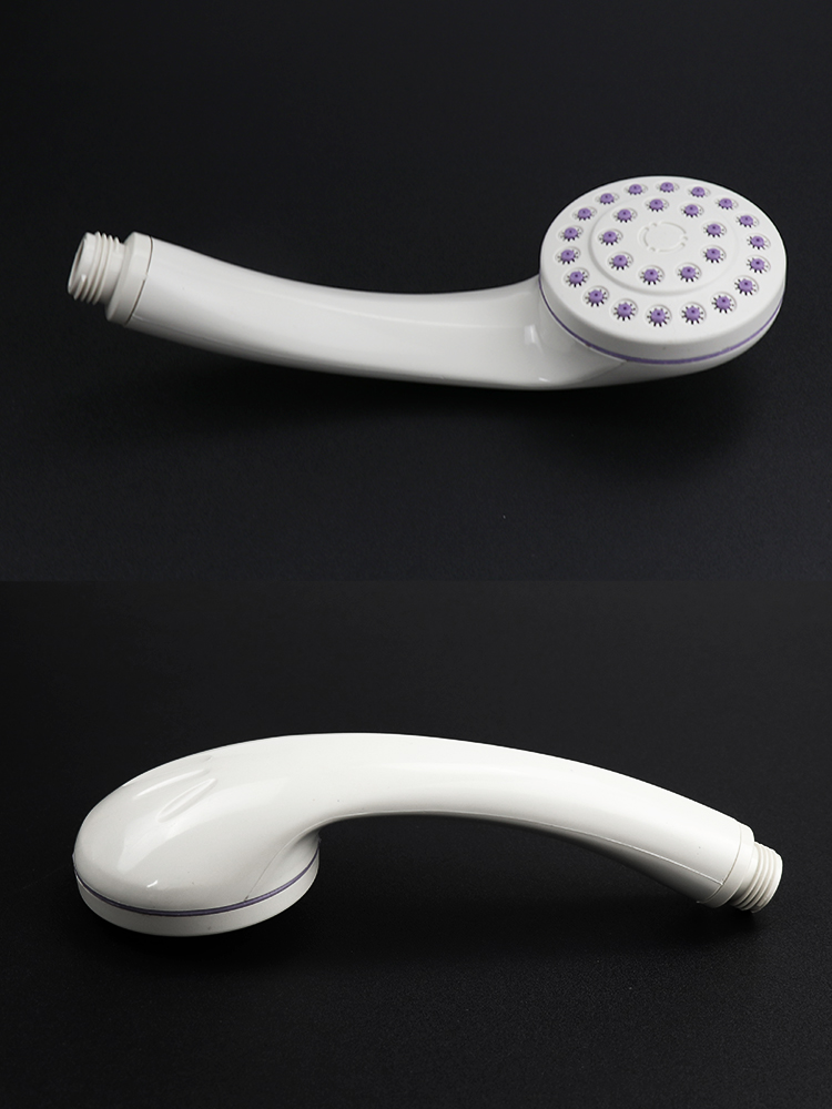 各类品牌热水器通用塑料花洒喷头老式套装莲蓬头浴室淋浴增压摔花洒15