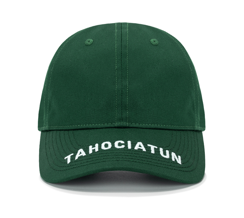 希伯帝奥品牌绿帽子女小头棒球帽潮牌硬顶遮阳帽大头围墨绿色鸭舌帽男