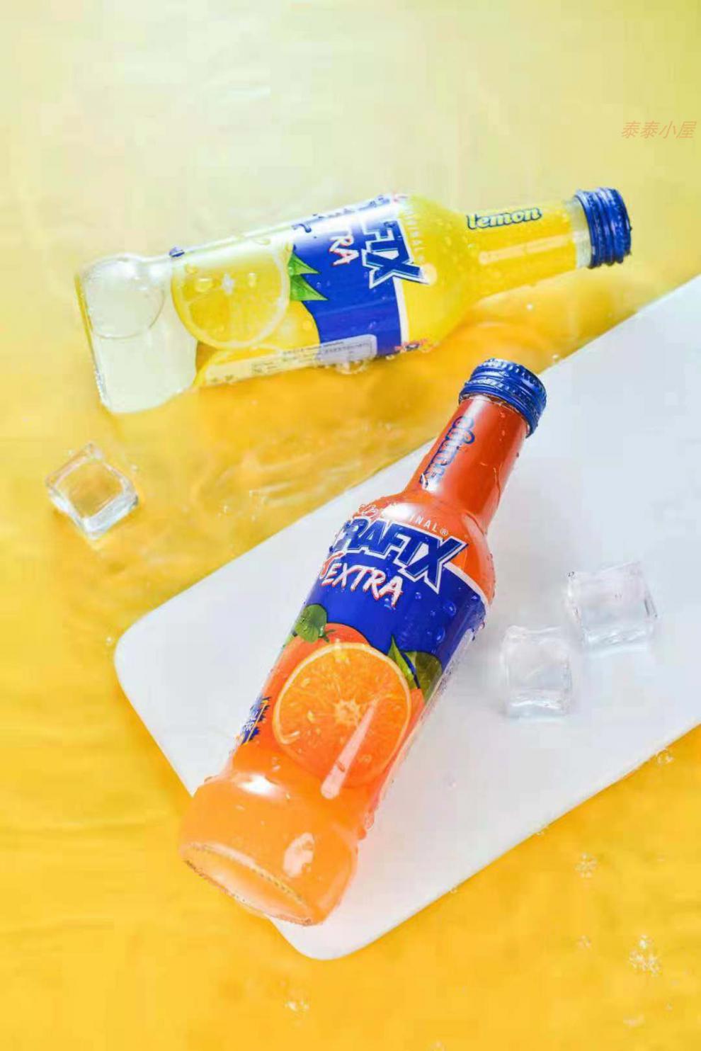 250ml*24瓶装土耳其要酷饮料橙子汁柠檬味芒果热带水苹果整箱 6瓶橙味