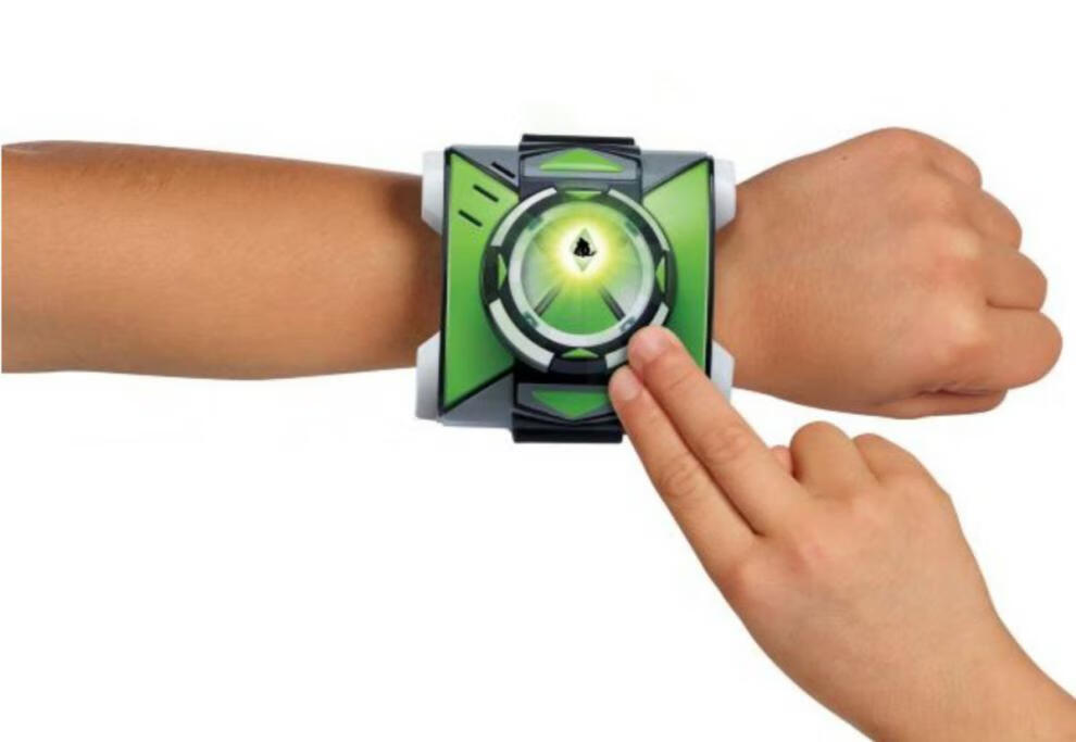 儿童ben10少年骇手表变身手表骇客omnitrix基本款声光发亮功能田小班