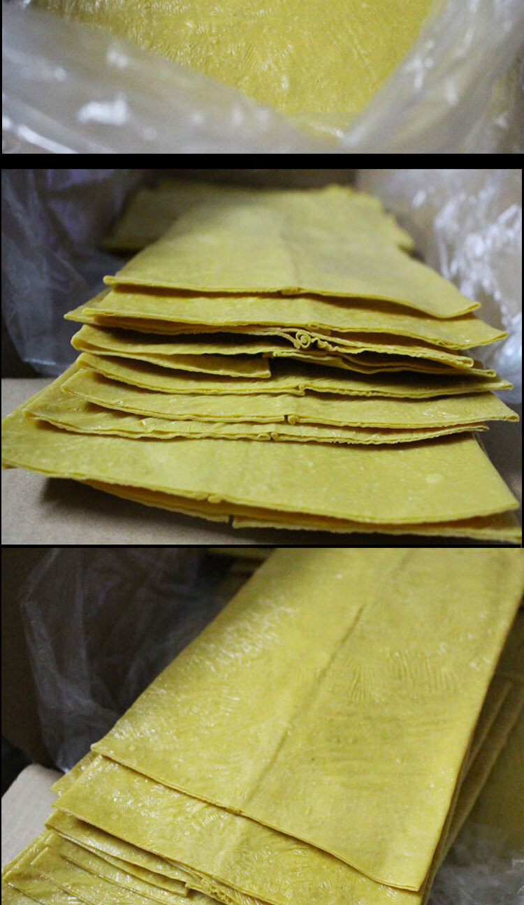 正宗石屏豆皮王中王偏厚耐煮整箱21.7斤豆腐皮干货火锅菜 超值装(水泡