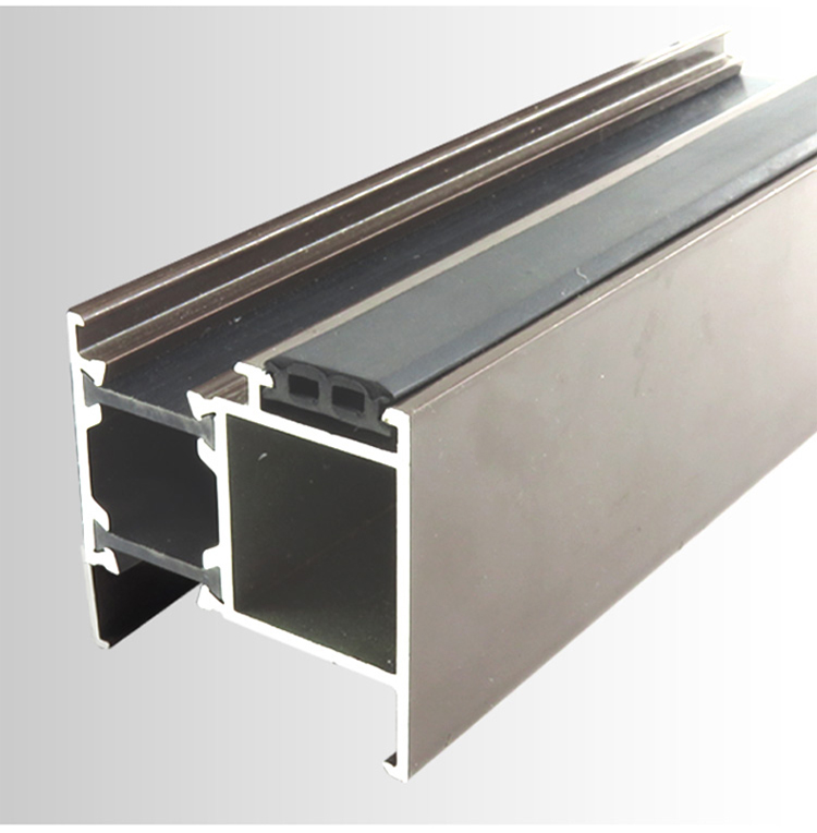 新升铝合金门窗框压条 断桥铝窗户欧标槽口装饰挡灰尘密封条子 黑色