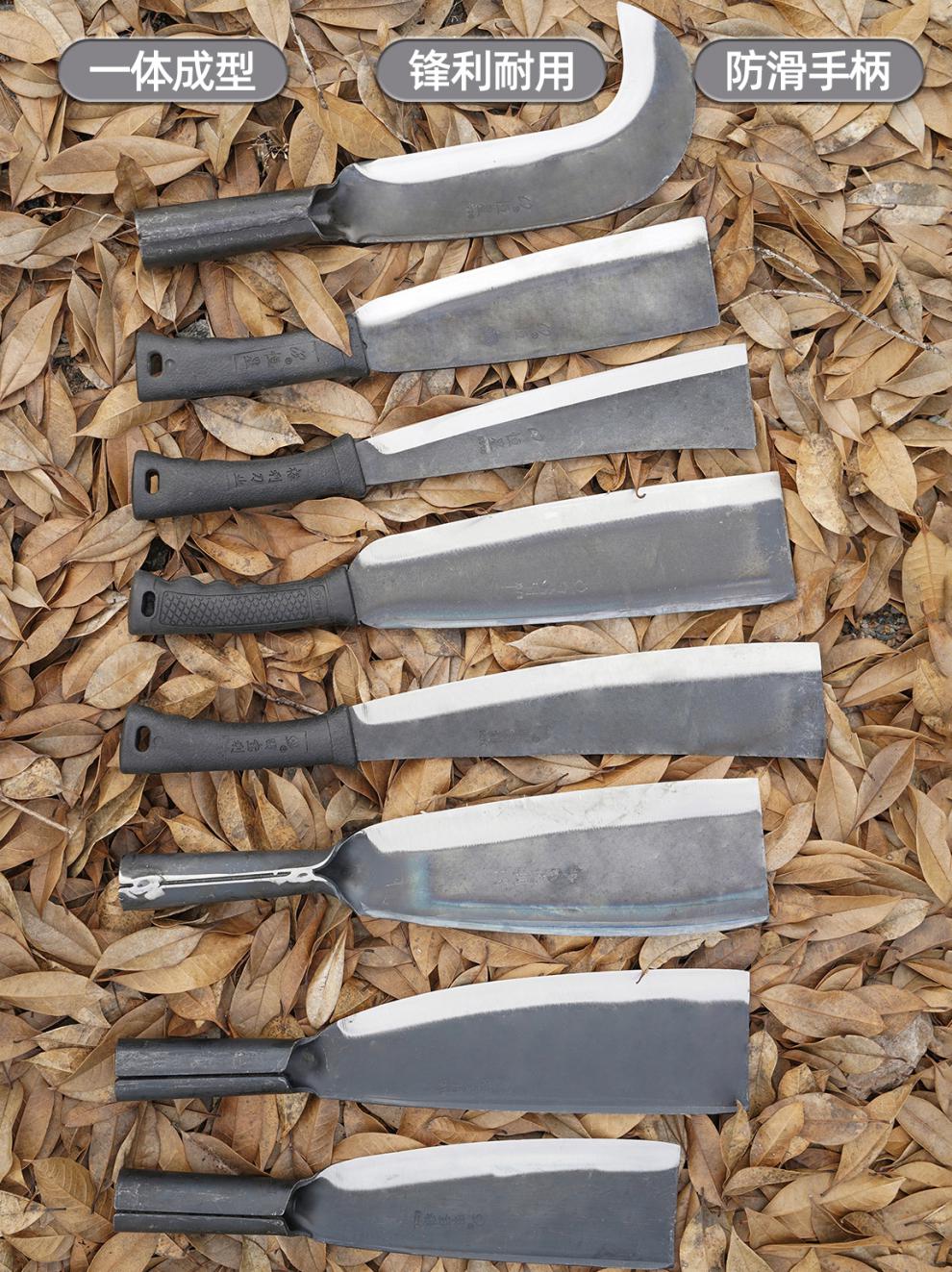 砍树神器高锰钢手工锻打农用柴刀户外开路刀树刀劈柴篾竹竹伐木柴刀汐