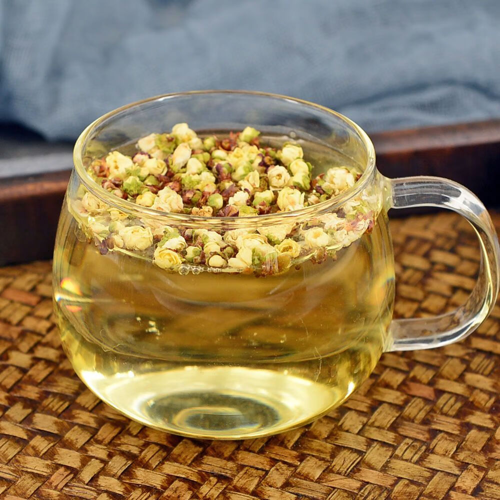 北京同仁堂原料白梅花茶无硫绿梅花干绿萼梅中药材白梅花野生宁安堡