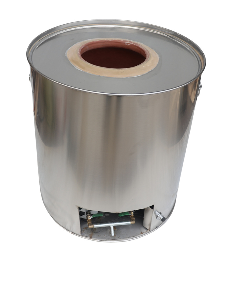 锅盔专用炉老式烧饼烤炉子摆摊商用烧炭打锅盔专用烧饼缸炉燃气烤梅