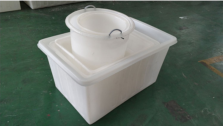 食品级塑料水箱加厚牛筋水产养殖箱养鱼养龟方箱长方形周转箱大号1500