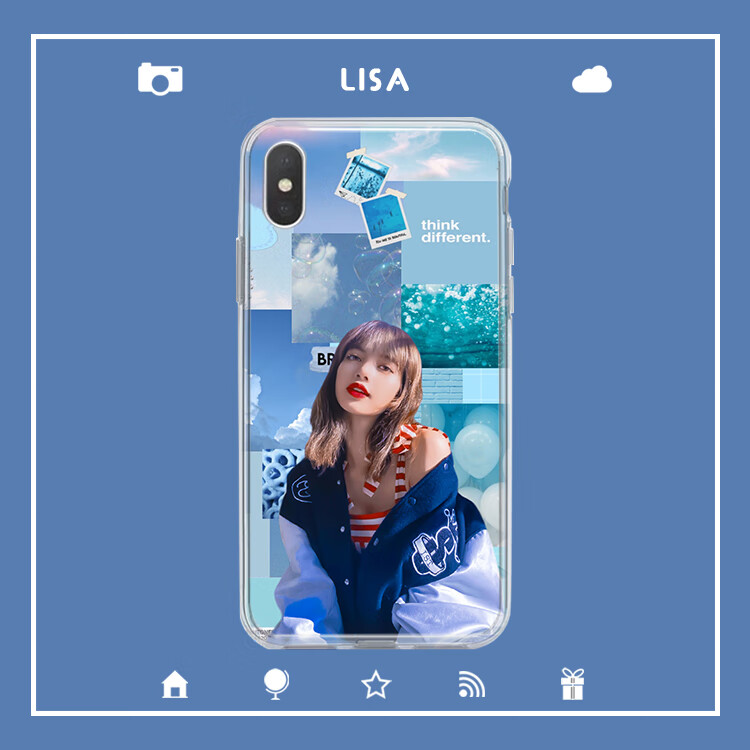 lisa同款手机壳blackpink苹果11/x华为p30oppor15小米vivox23 拼图08