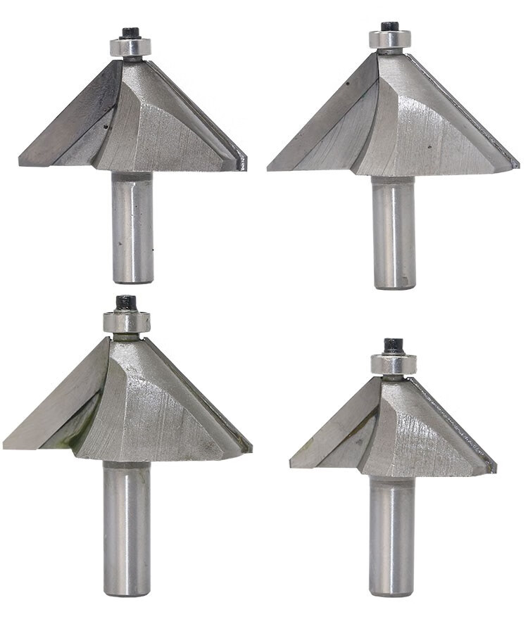 定制定制木工刀具立铣刀45度斜角刀头倒角斜边拼角雕刻修边木线机线条