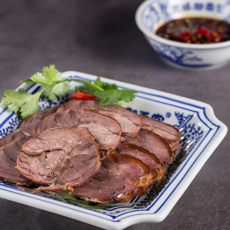 云南凉片冷吃牛腱子肉酱卤牛肉清真回族健身卤味特产500g熟食 卤牛肉