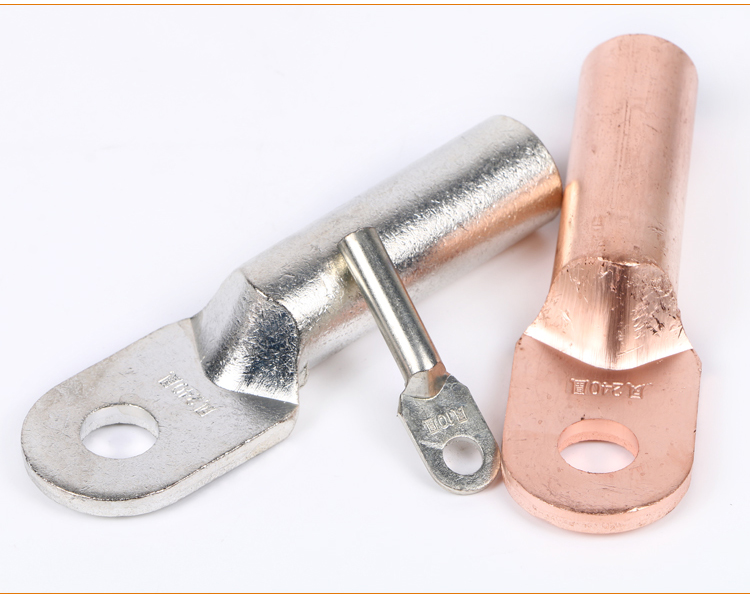 正宗凤凰电力铜鼻子dt国标a级厚本色镀锡紫铜接头凤凰牌接线端子红色