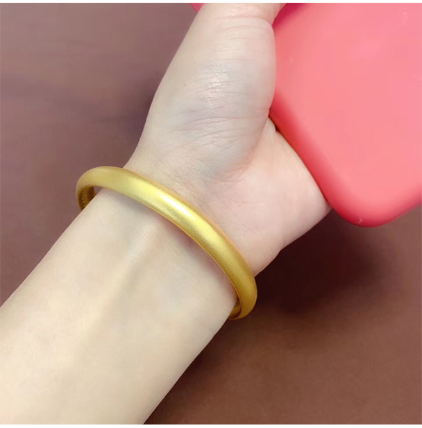 宫之瑄旗舰店商品编号:10049953980465商品名称:宮之瑄 古法金手镯