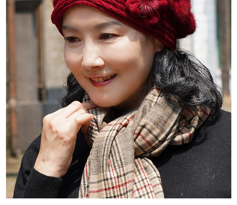 冬季戴的冒孑老太婆冬季帽子老妈妈冬帽老奶奶冬天帽中老年老人兔毛帽