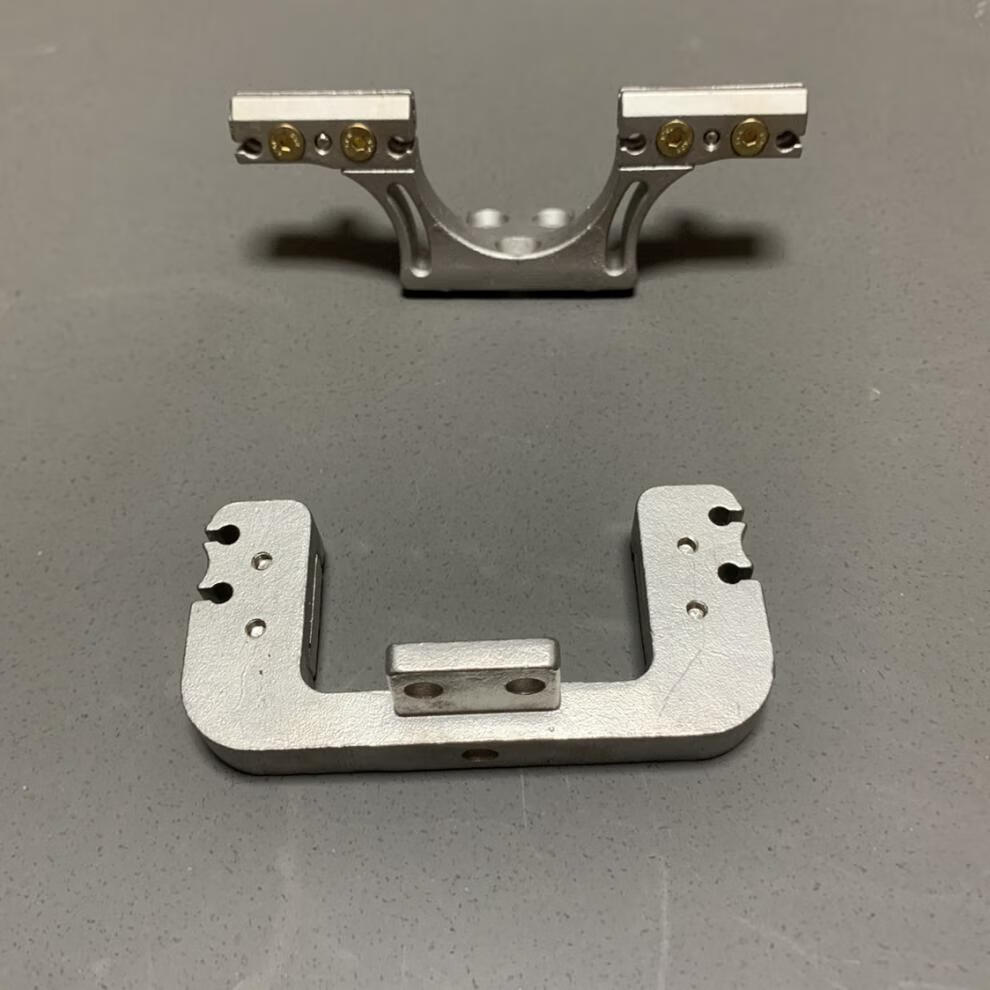 carina duek弹弓弓头配件不锈钢弓门圆皮筋扁皮筋两用方管 方头【图片