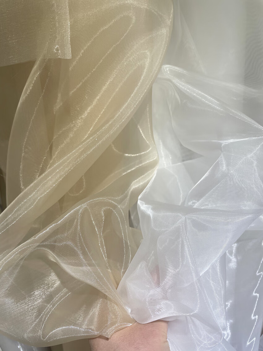 纱网布网纱布料高透明尼龙硬网布粗网裙撑硬网纱透明造型diy硬网纱