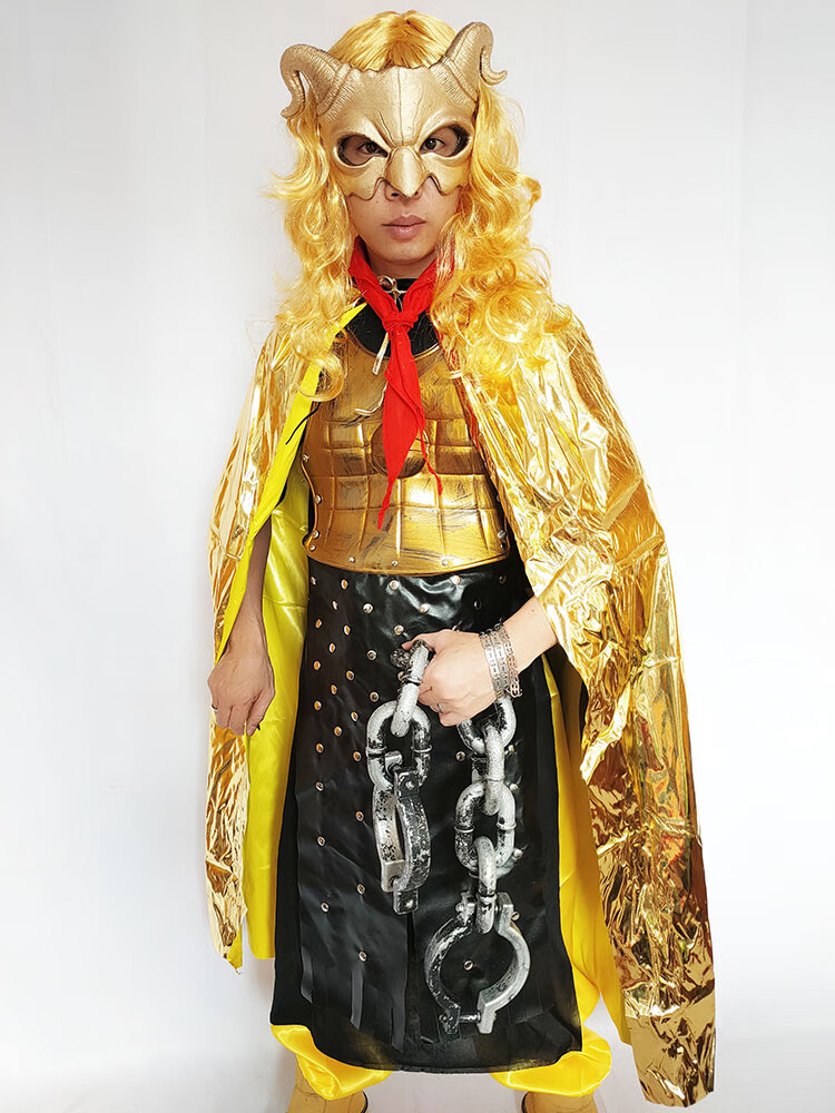 西游记妖怪服装莲花洞金银角大王精细鬼伶俐虫老妖婆演出服装 伶俐虫