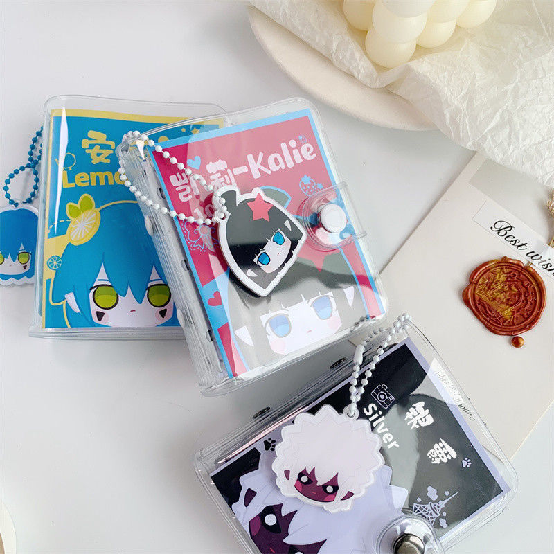 凹凸世界学习用具 手账本挂件银爵艾比紫堂幻凯莉安利洁活页本学生