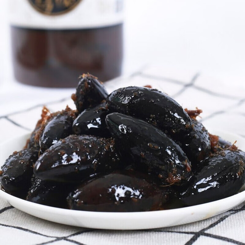 汤南小菜南姜乌榄黑橄榄风味下饭菜汤南小菜南姜乌榄梅州客家风味 南