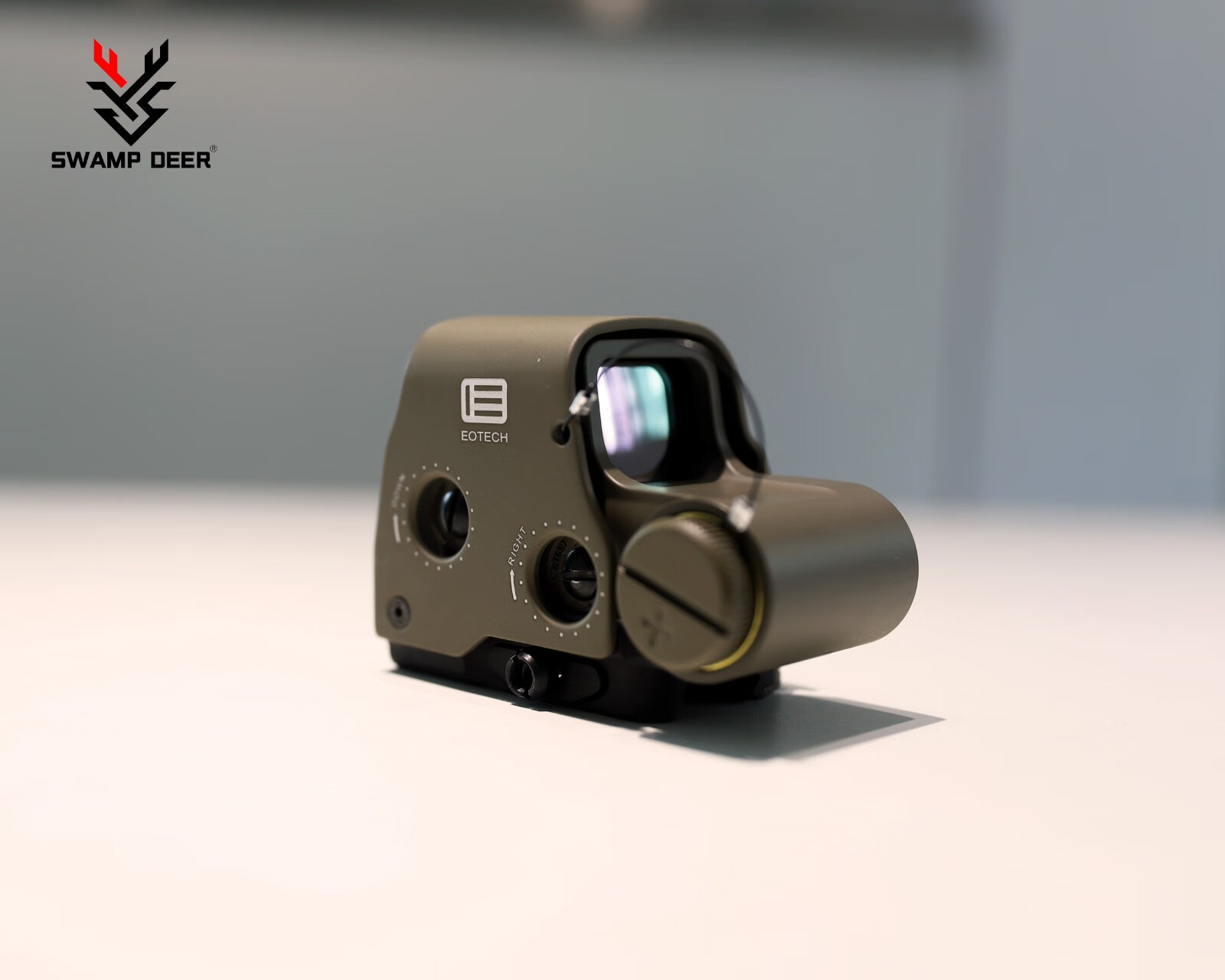 黑夜之星红点沙色558全息g43增倍镜组合瞄准镜十字瞄准镜侧翻快拆全息