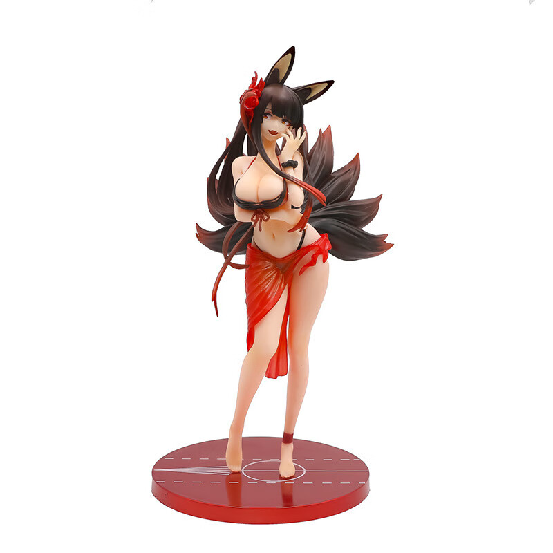 碧蓝航线手办现货 碧蓝航线加贺赤城半人马爱宕光辉卡通动漫摆件公仔